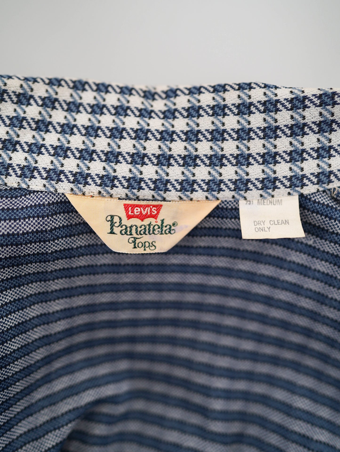 70s Levi's Houndstooth shirt