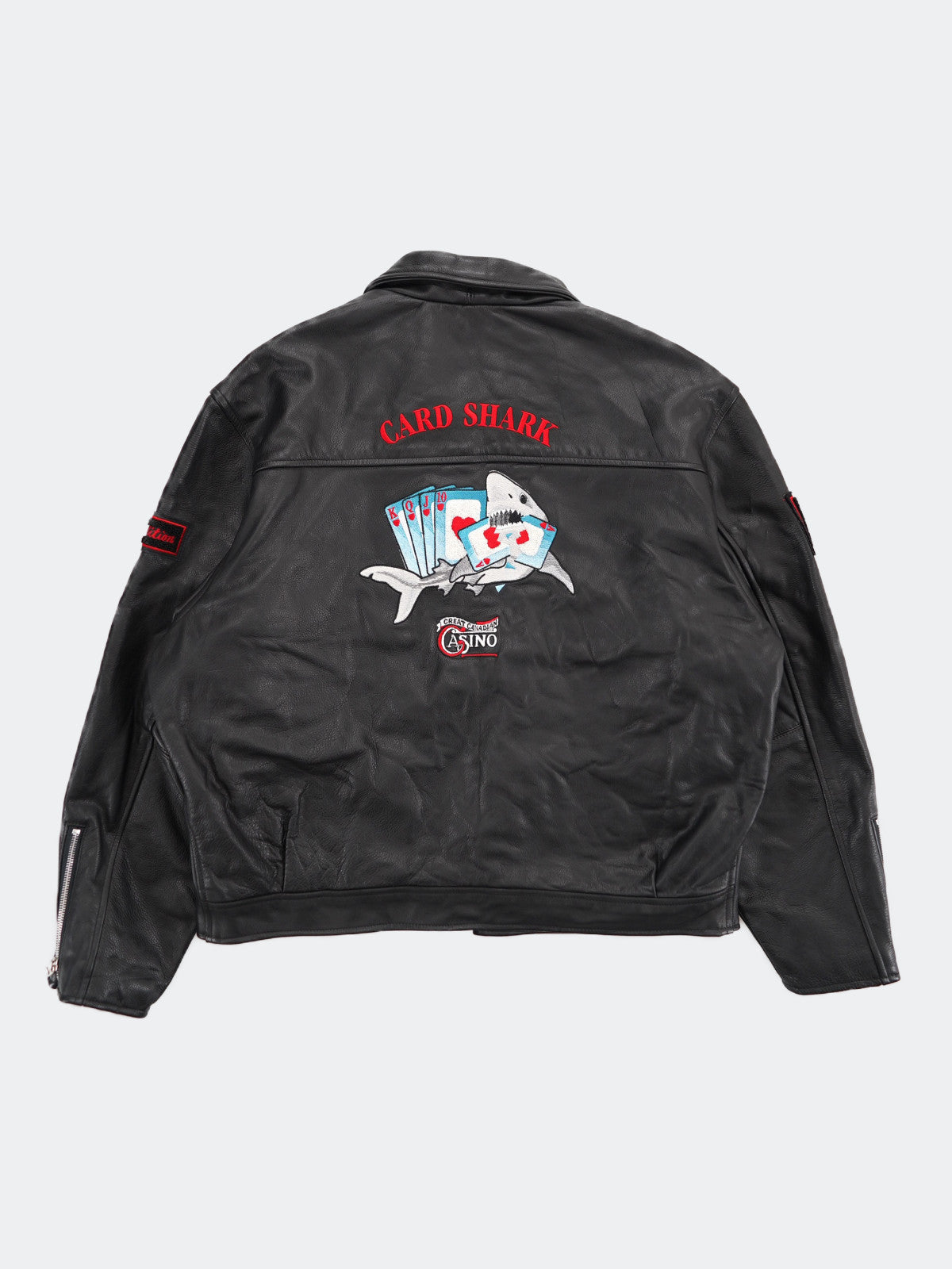 shark leather jacket