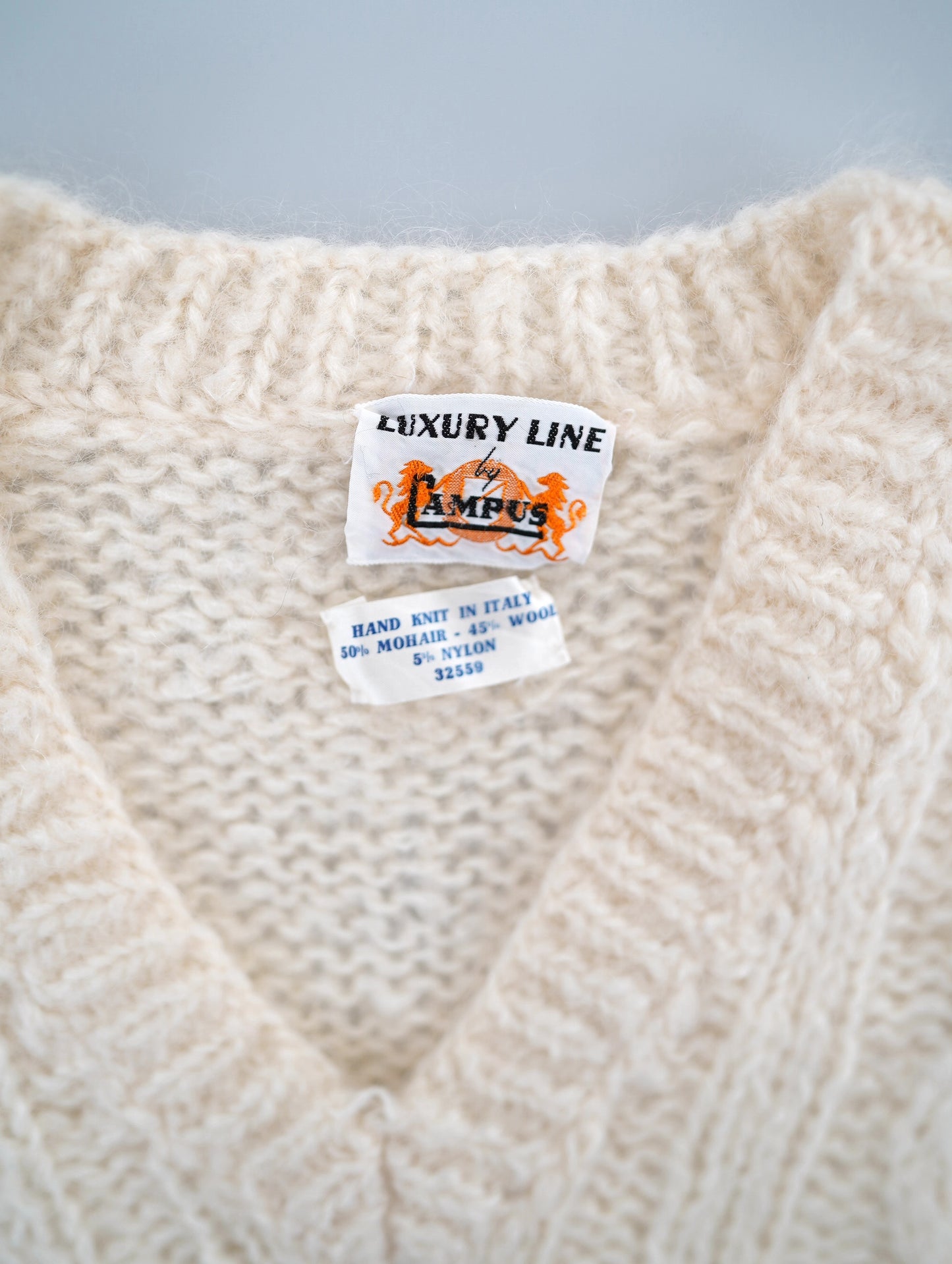 60s CAMPUS knit sweater