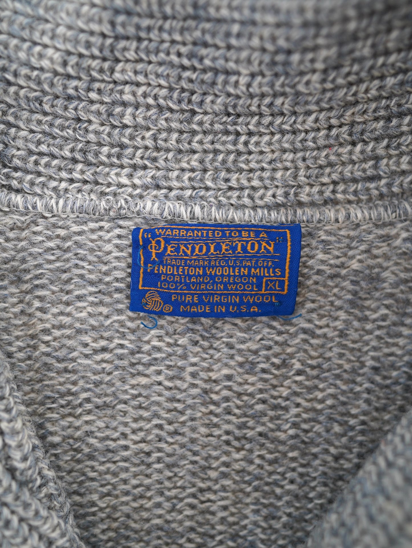 70s Pendleton cardigan