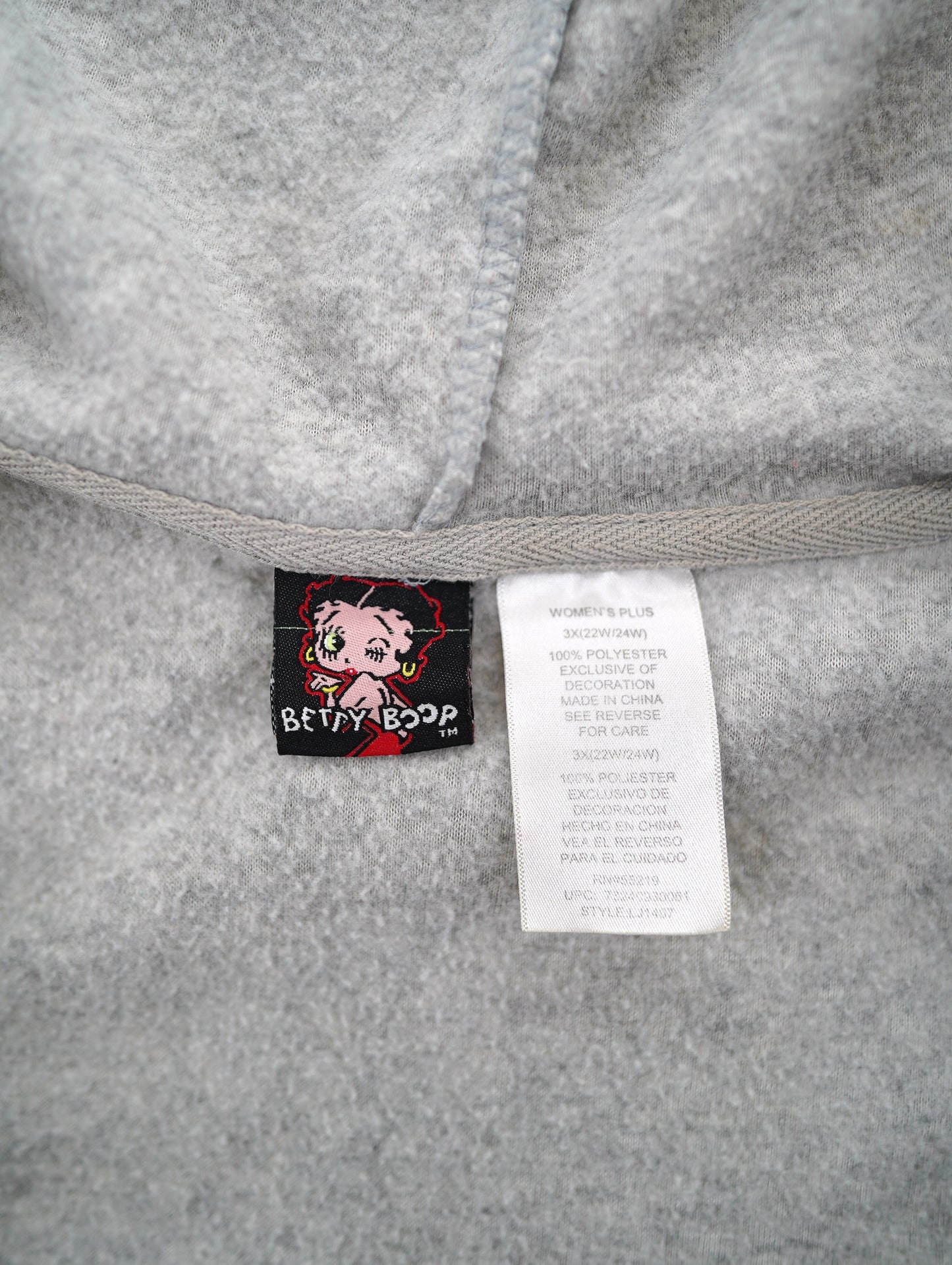 00s BETTY BOOP hoodie jacket