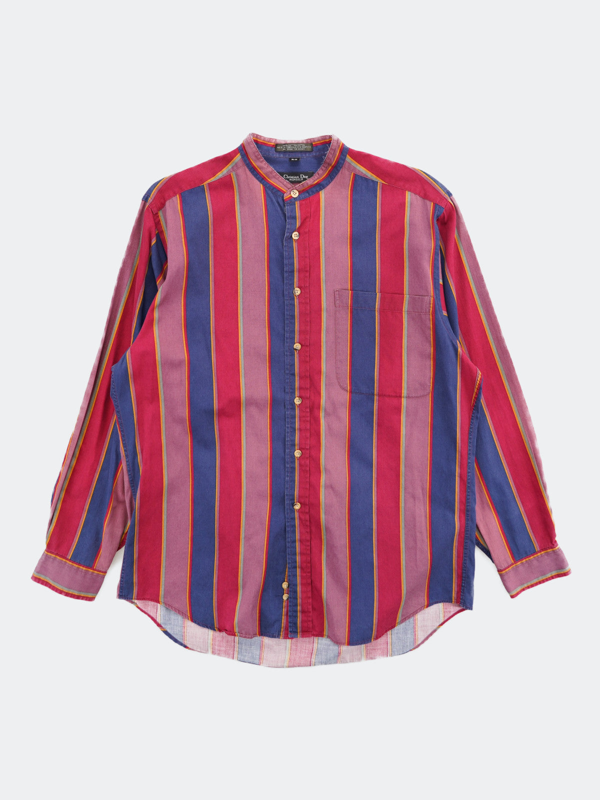 90s Christian Dior stripe shirt