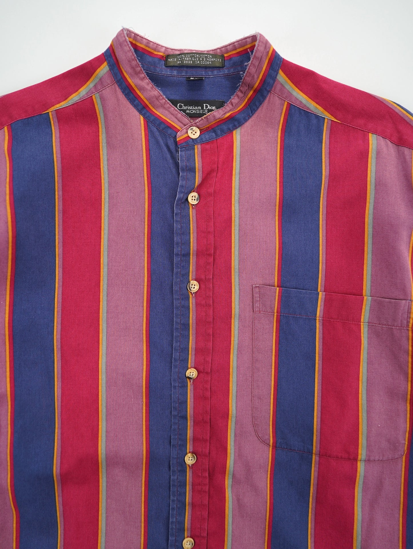 90s Christian Dior stripe shirt