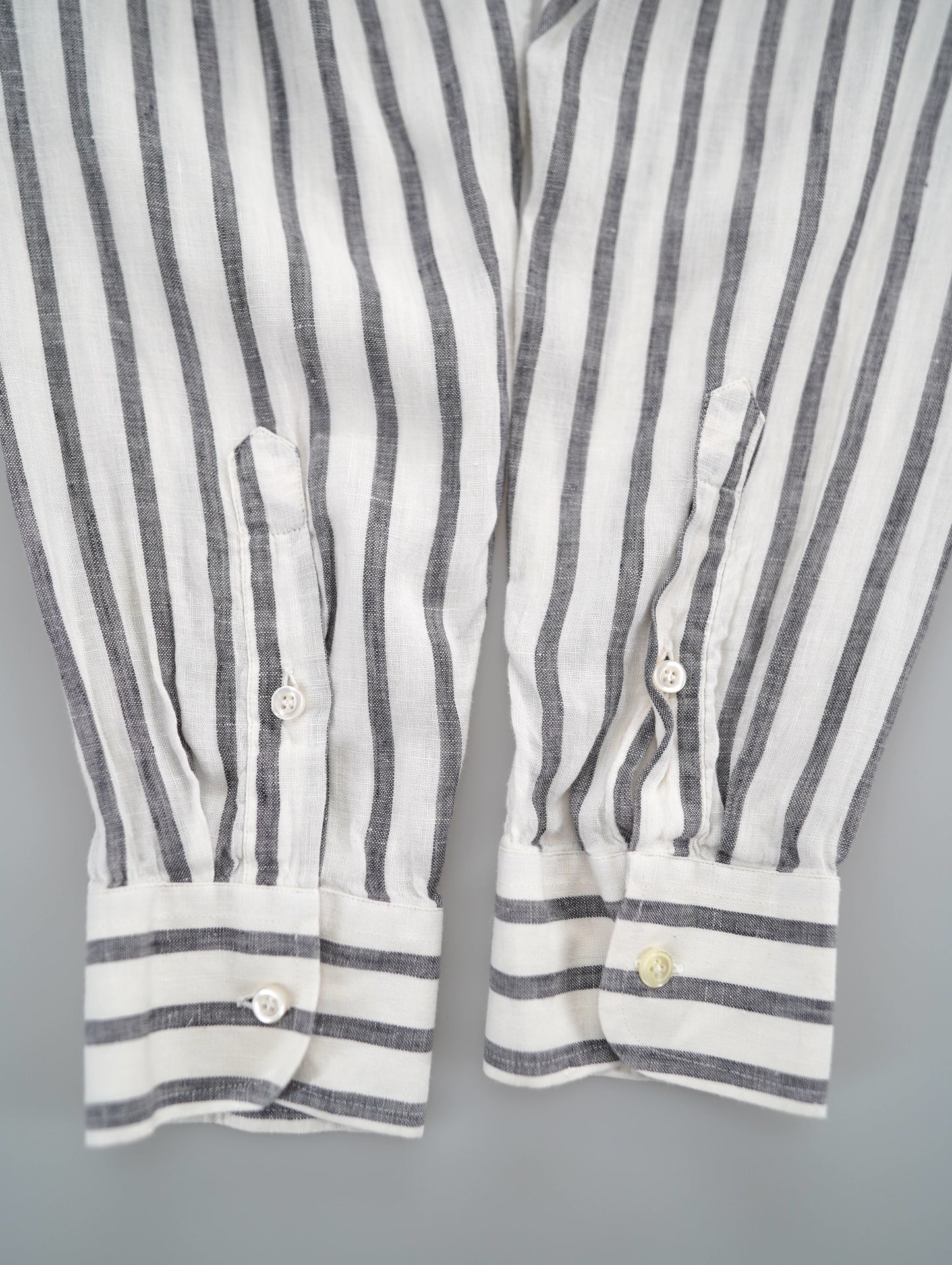 linen stripe shirt