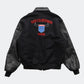 00s leather stadium jacket