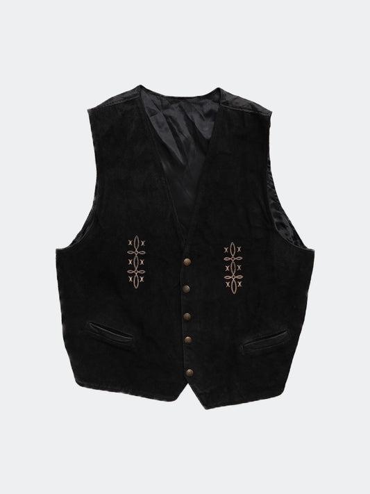 suede vest