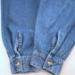 90s stitch denim shirt