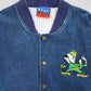 University of Notre Dame denim stadium jacket