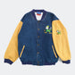 University of Notre Dame denim stadium jacket