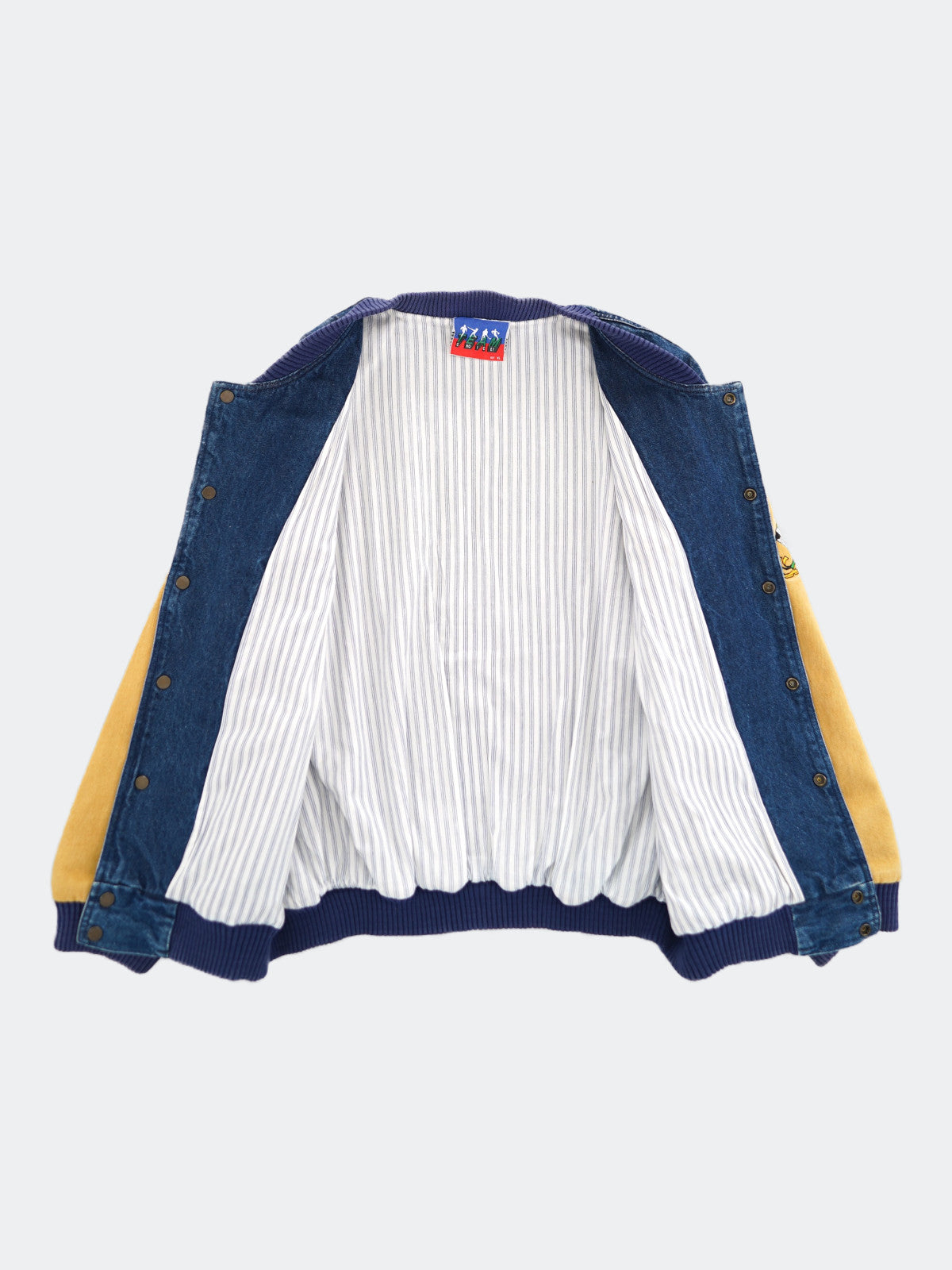 University of Notre Dame denim stadium jacket