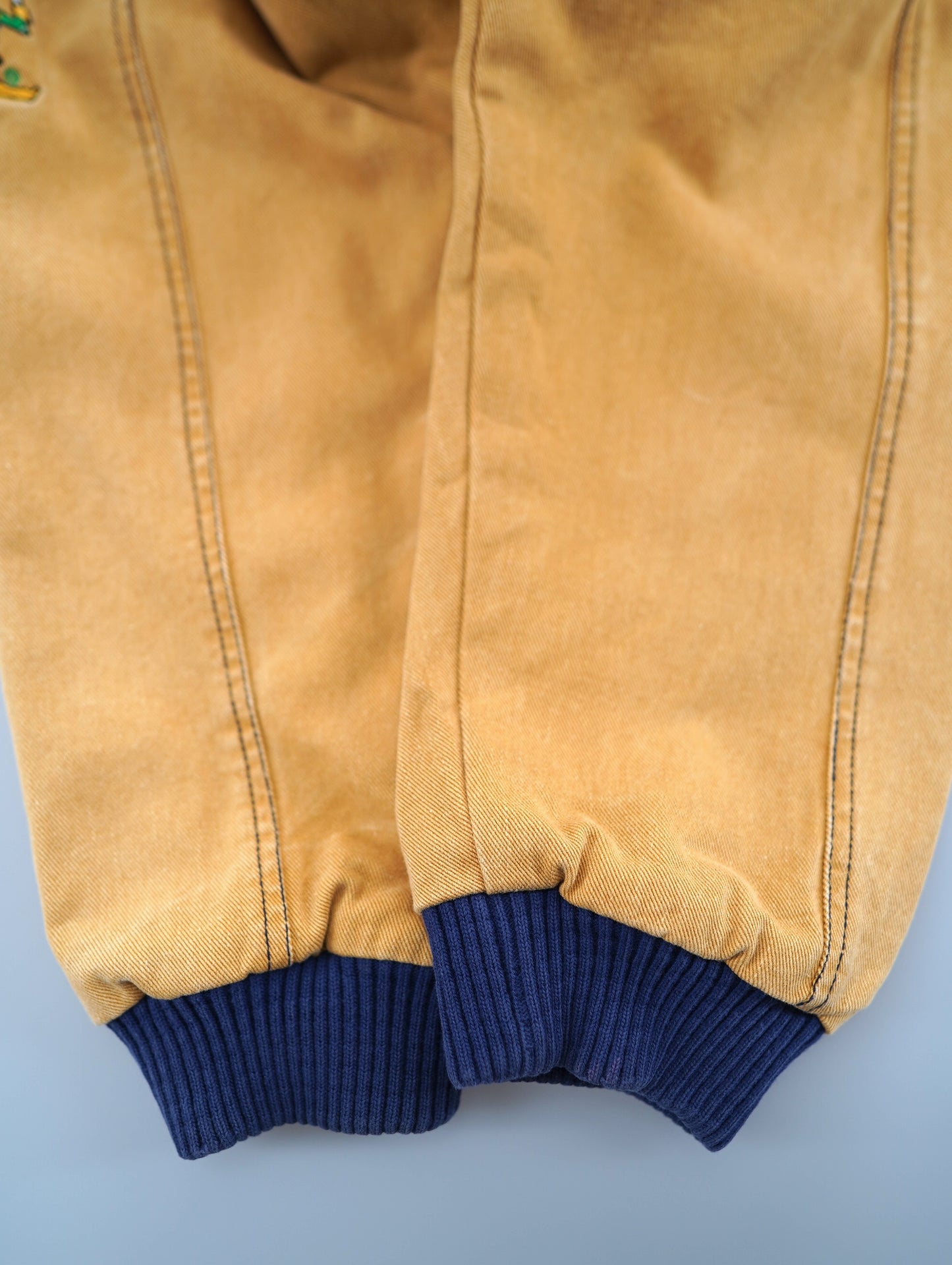 University of Notre Dame denim stadium jacket