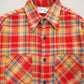 70s JC Penny BIG MAC Flannel plaid shirt