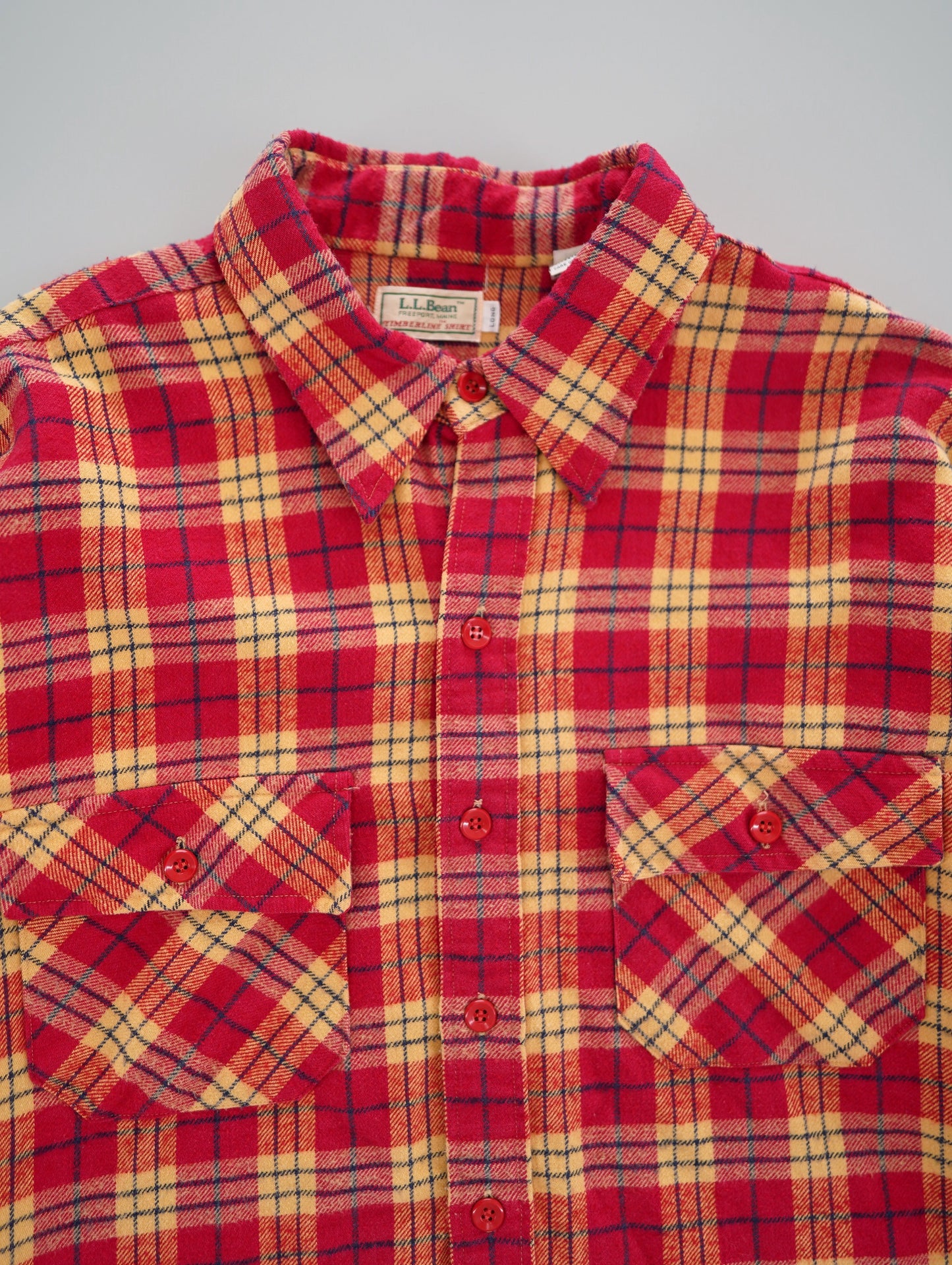 80s L.L.Bean check shirt