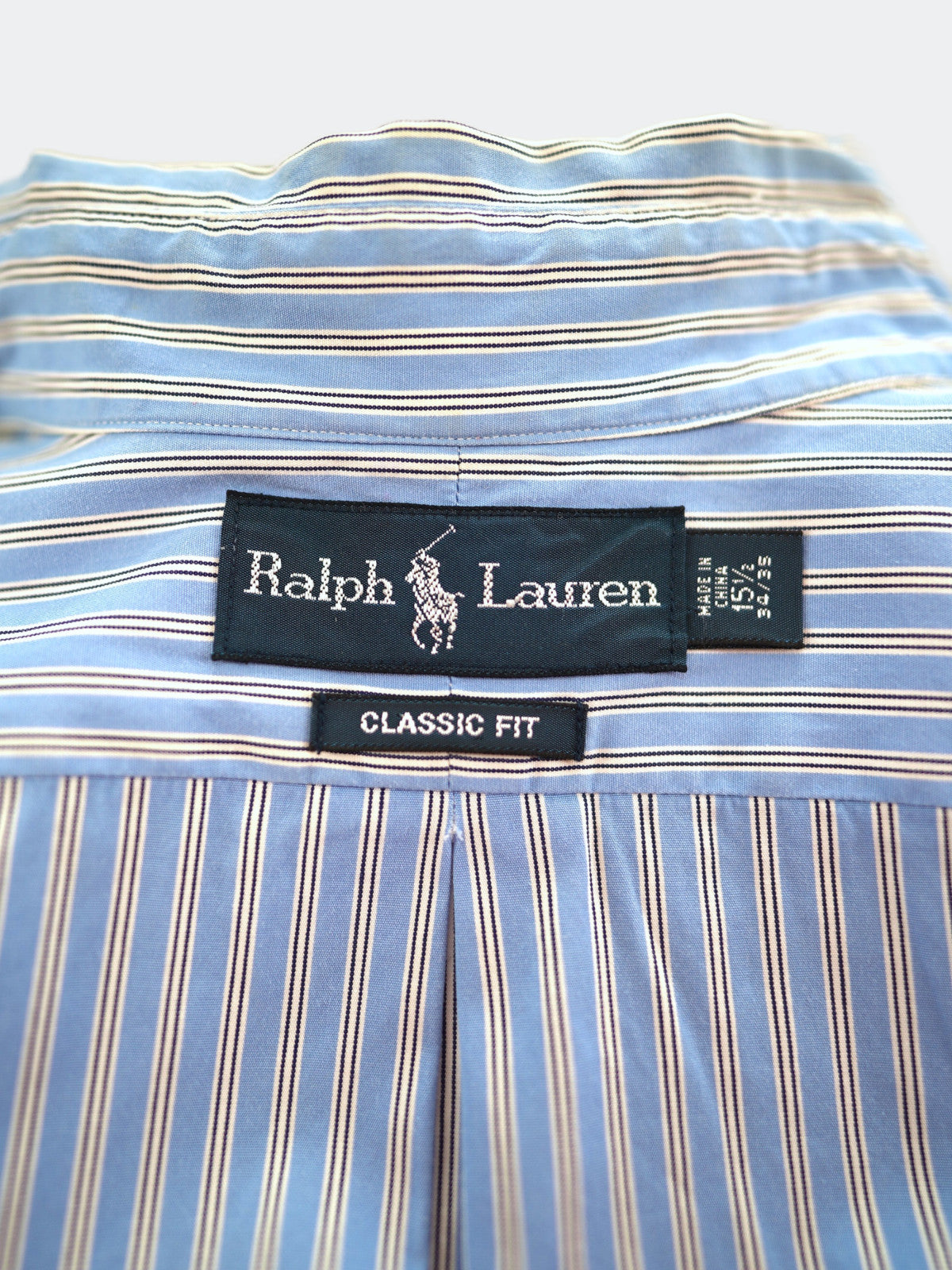 RALPH LAUREN stripe shirt