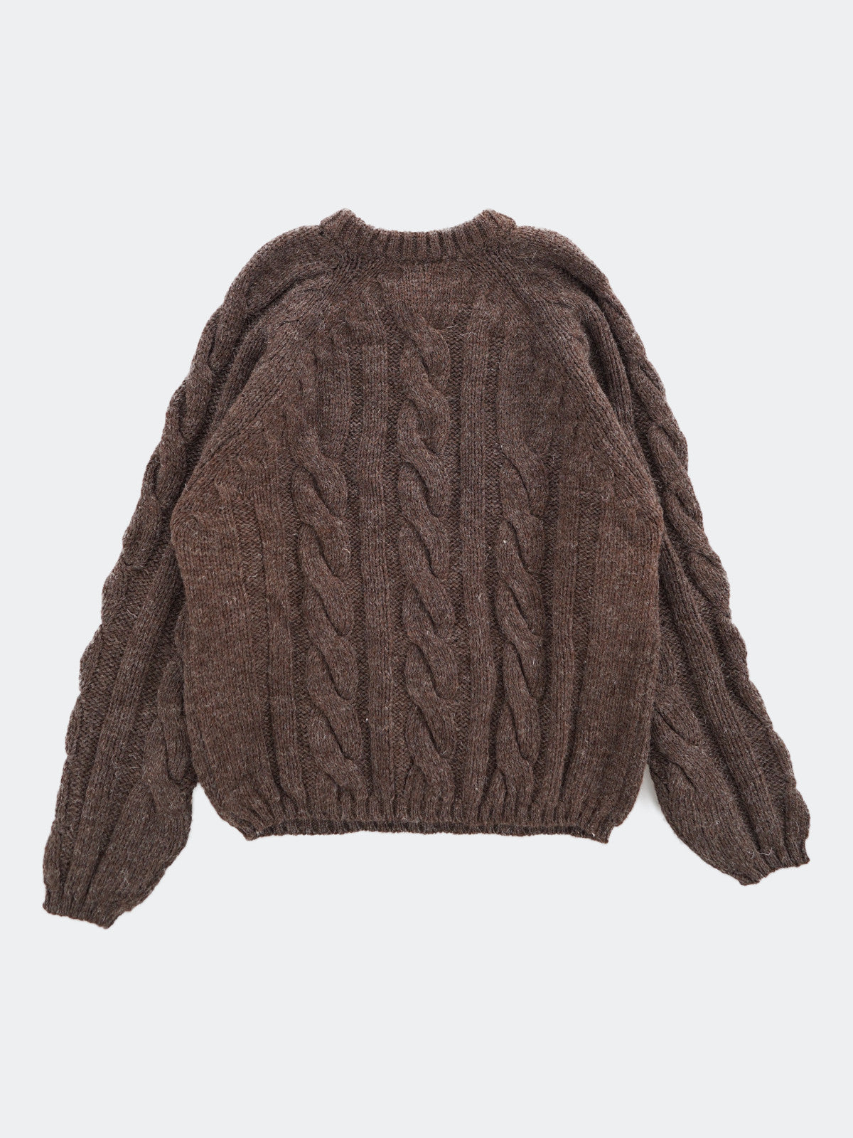 80s-90s cable knit sweater