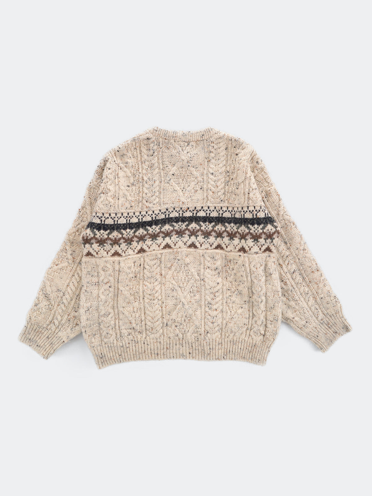 cable knit sweater