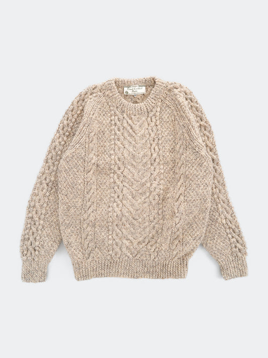 80s cable knit sweater