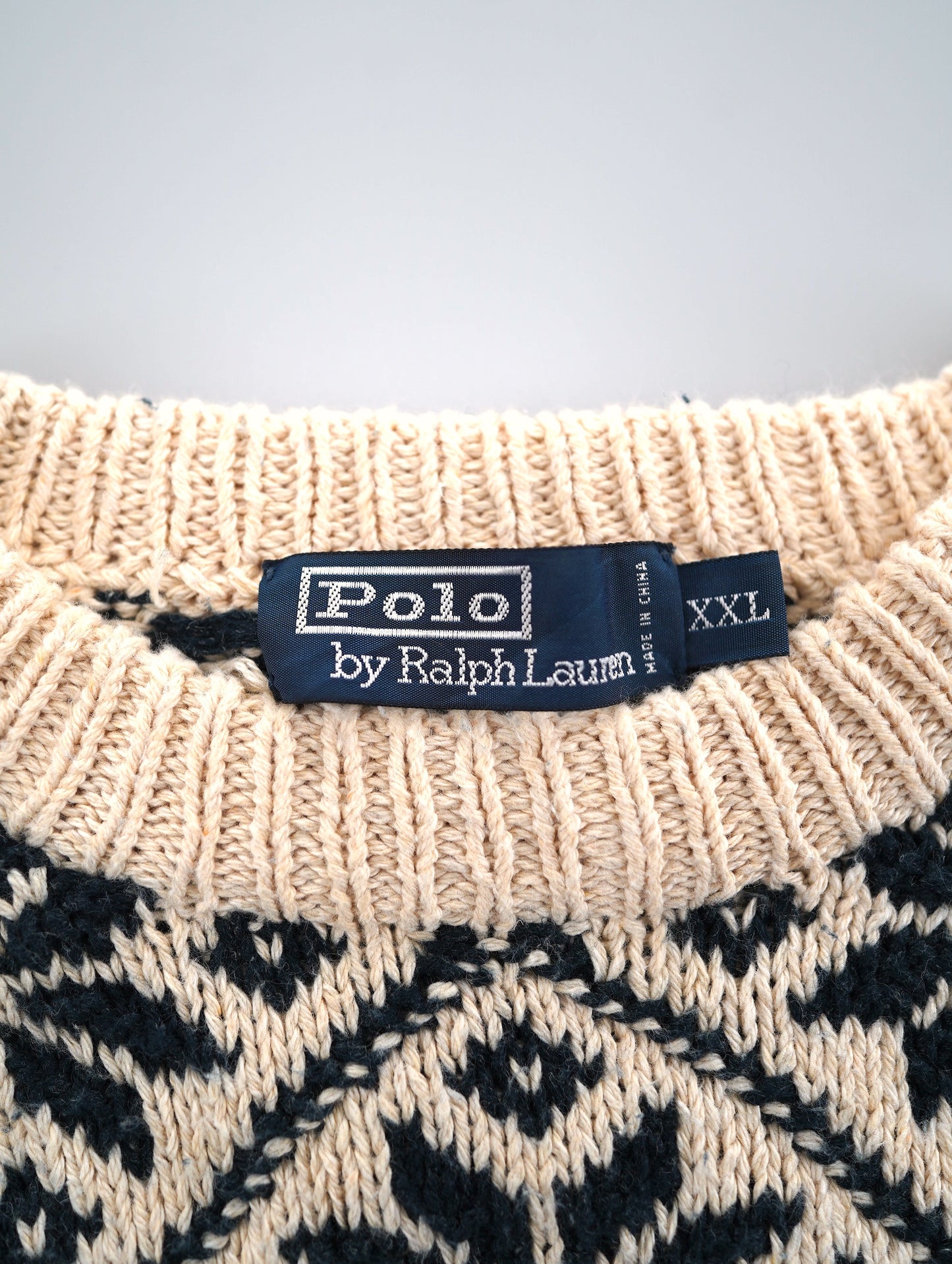 Polo by Ralph Lauren pattern knit sweater