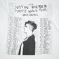 JUSTIN BIEBER 2016 Tour tee