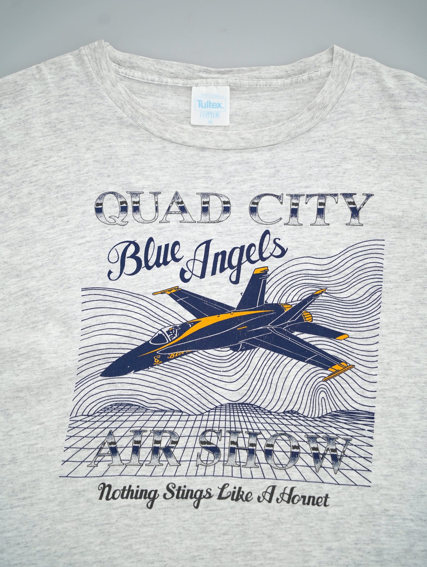 90s plane print tee
