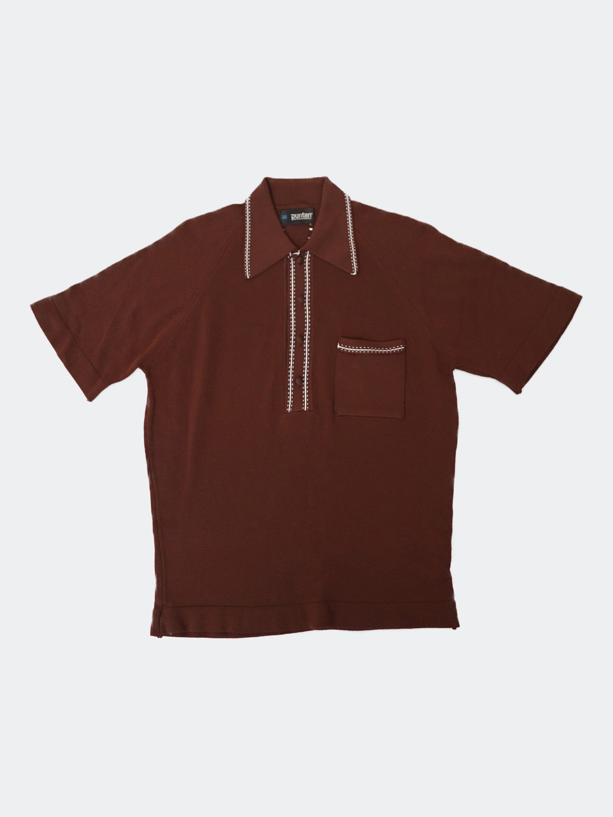 90s knit henry shirt