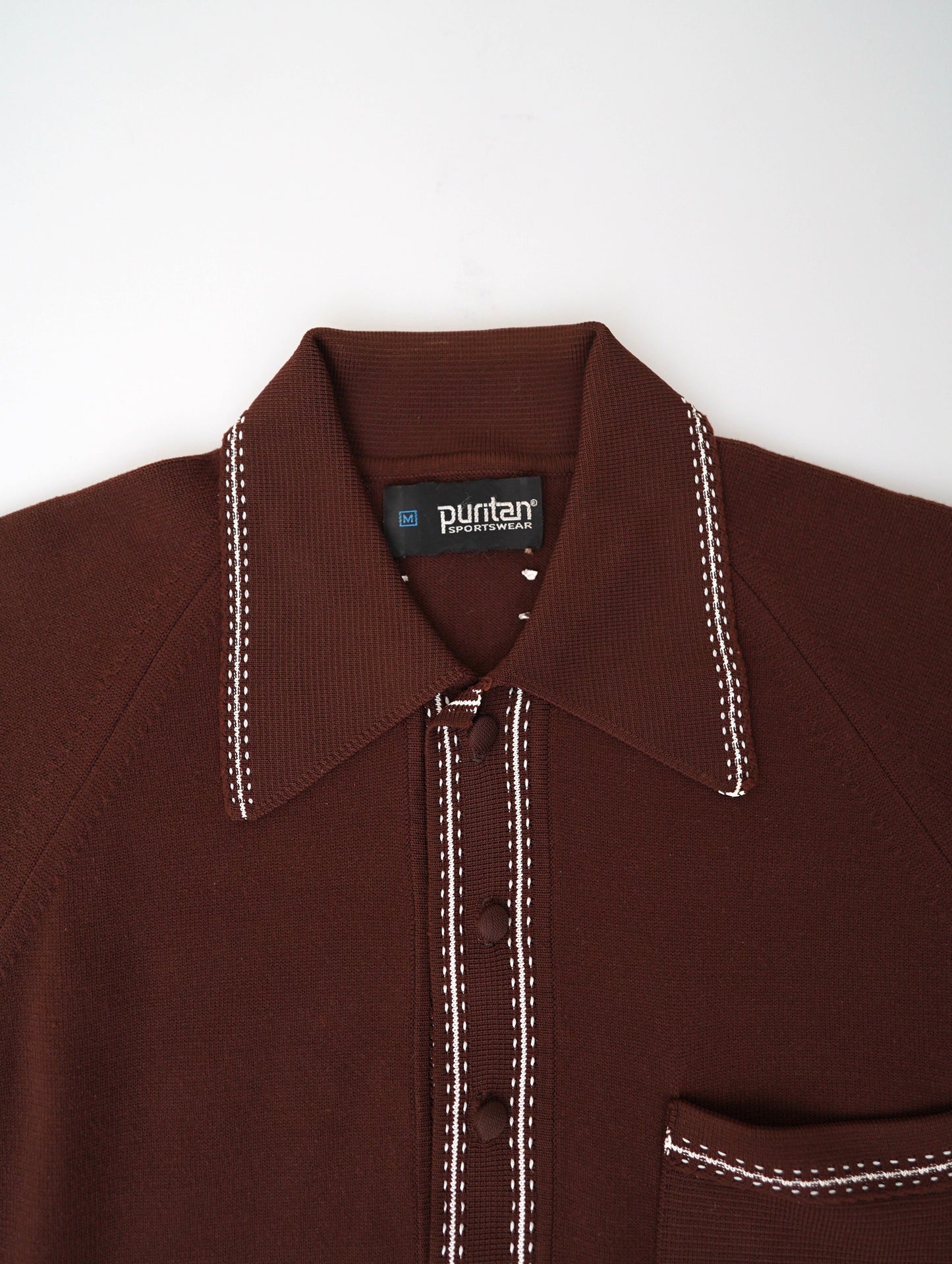 90s knit henry shirt