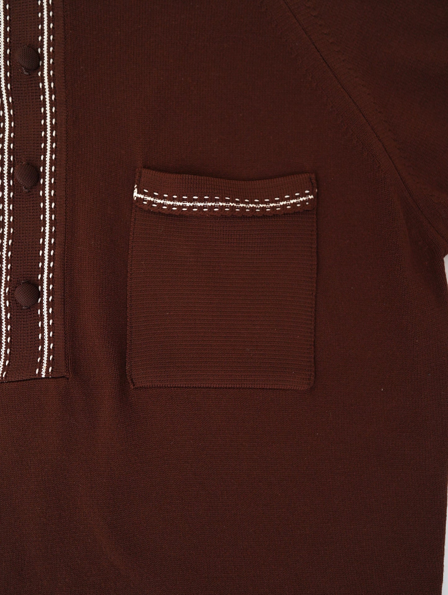 90s knit henry shirt