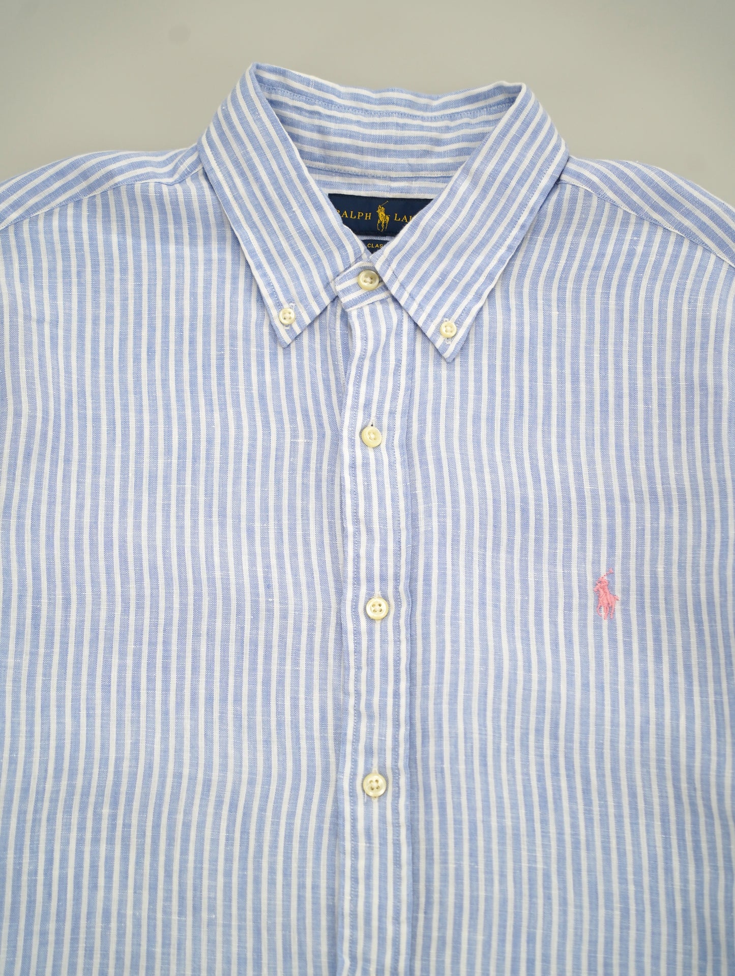 Ralph Lauren stripe linen shirt