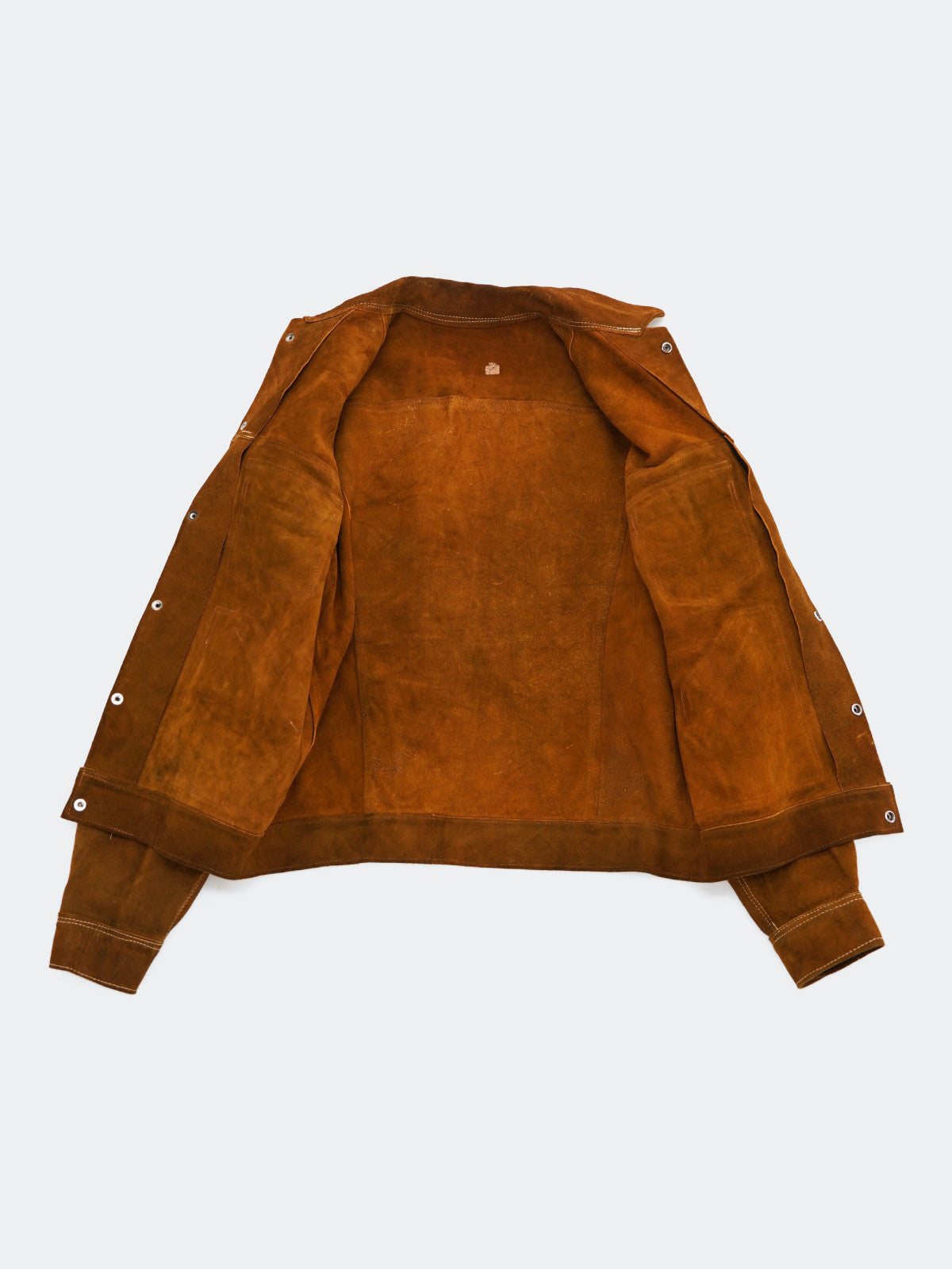 60s-70s suede leather jacket