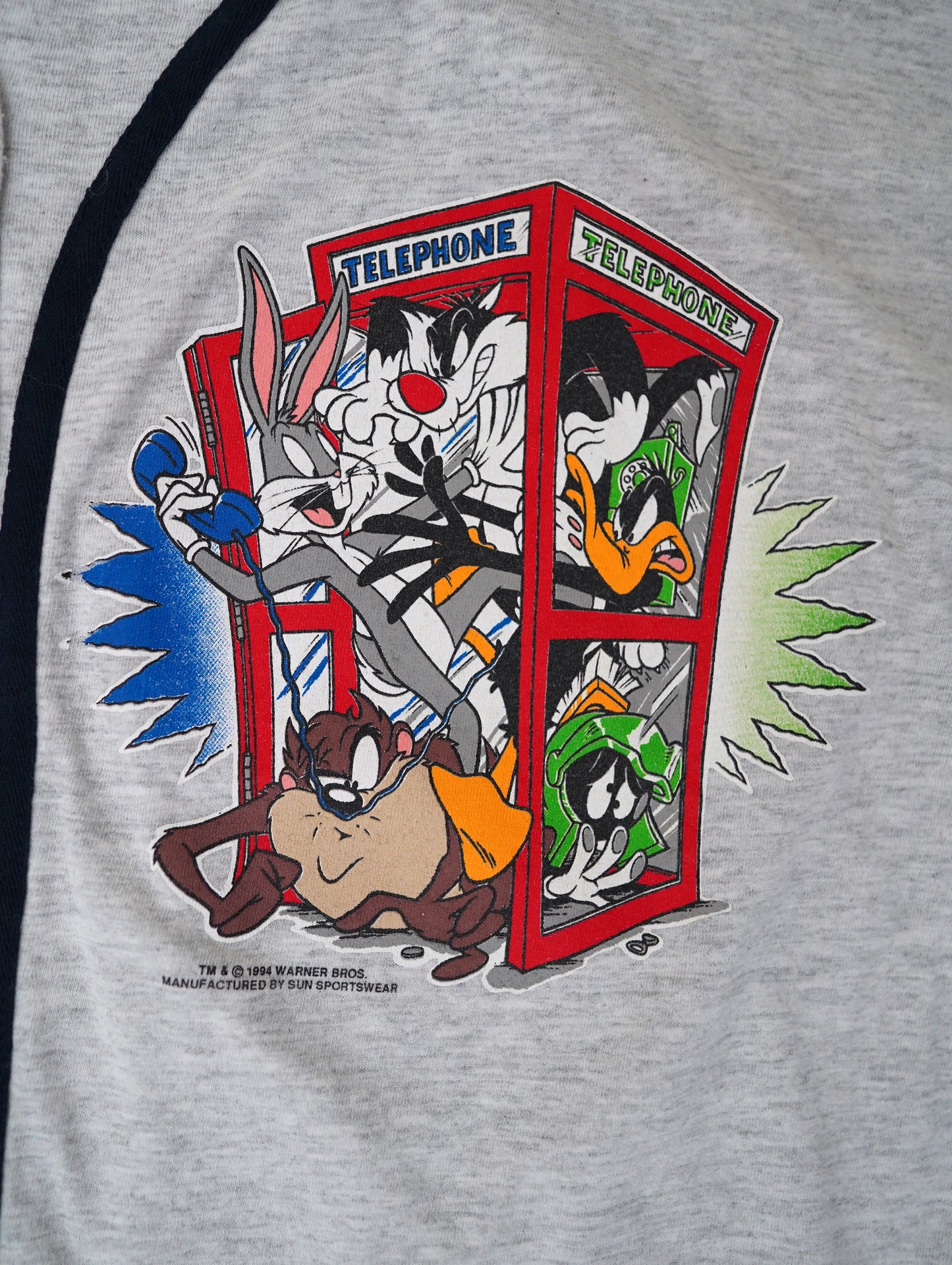 90s LOONEY TUNES baseball shirt