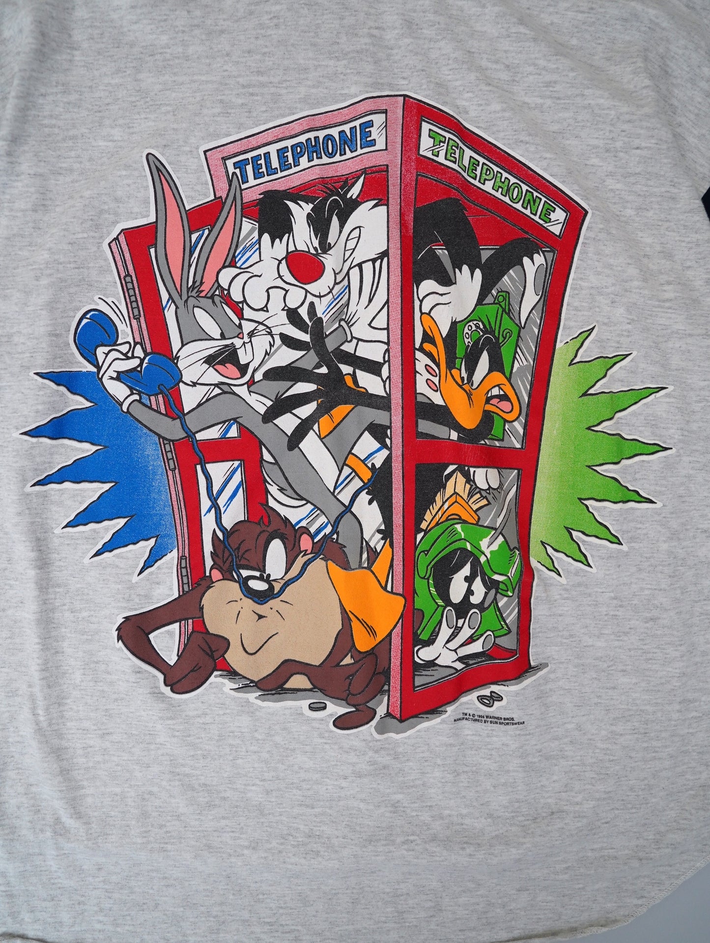 90s LOONEY TUNES baseball shirt