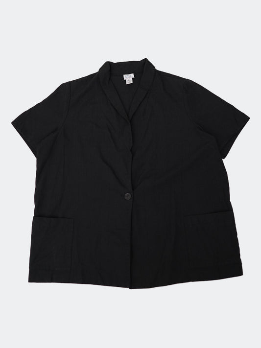 short sleeve blazer