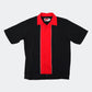 open coller bowling shirt