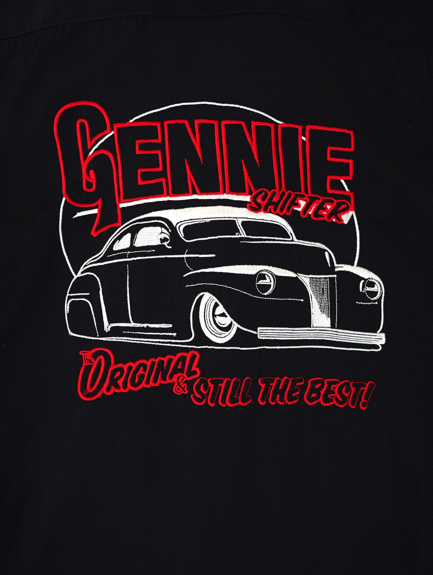 open coller bowling shirt