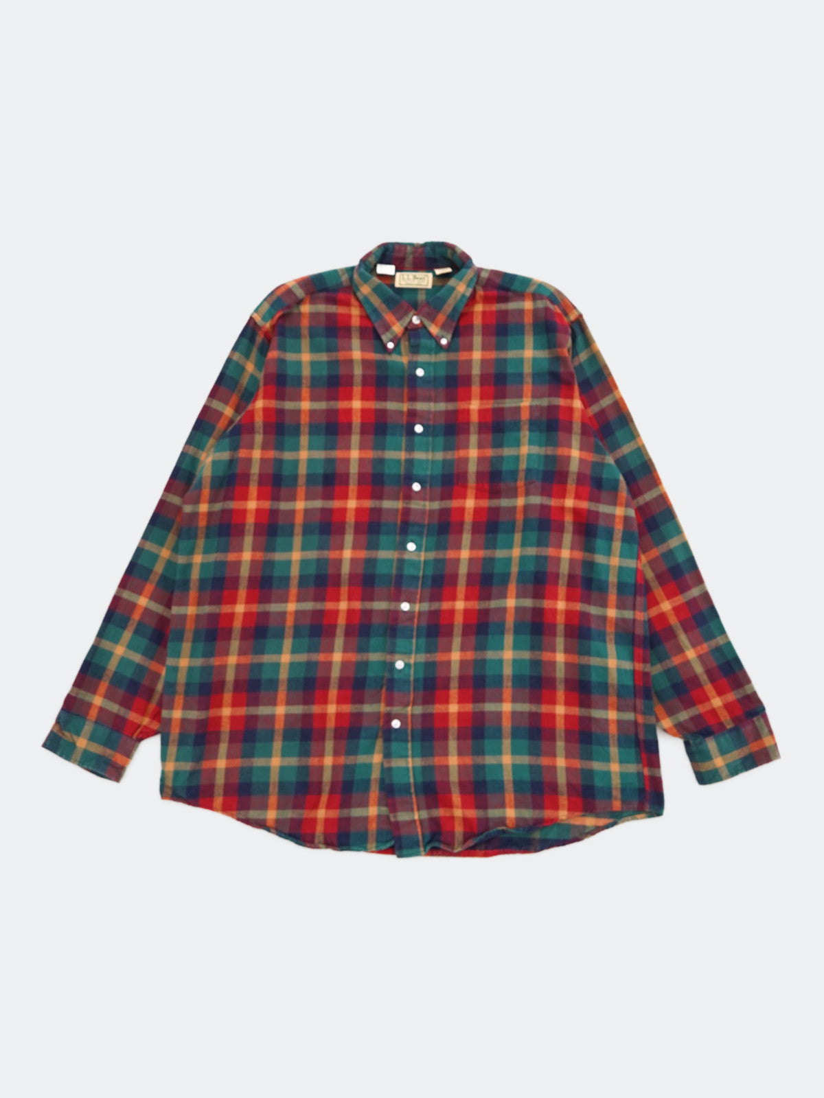 80s-90s L.L.Bean check shirt