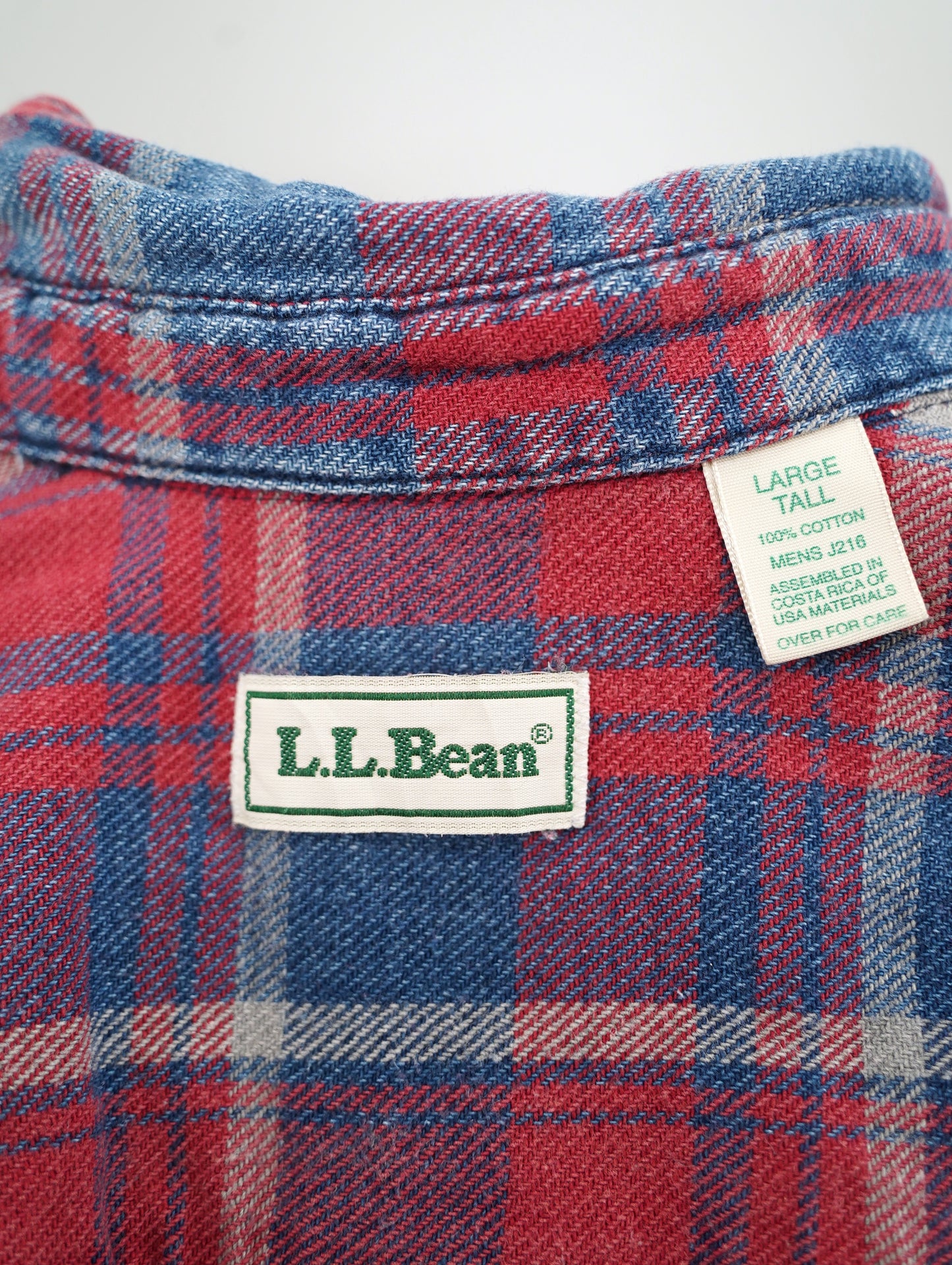 90s L.L.Bean check shirt