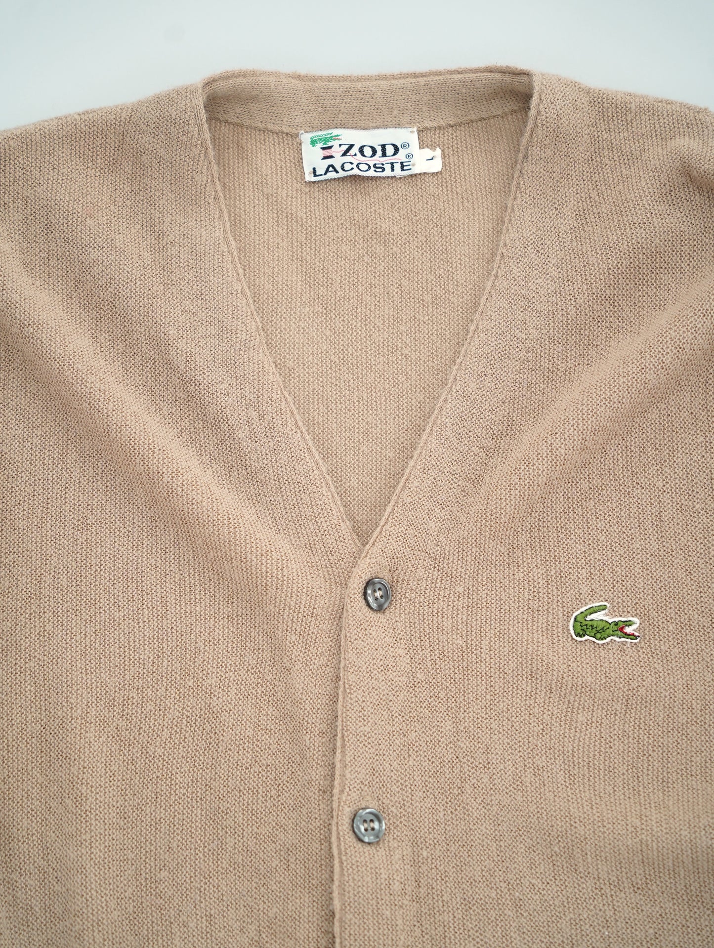 70s-80s IZOD LACOSTE knit cardigan
