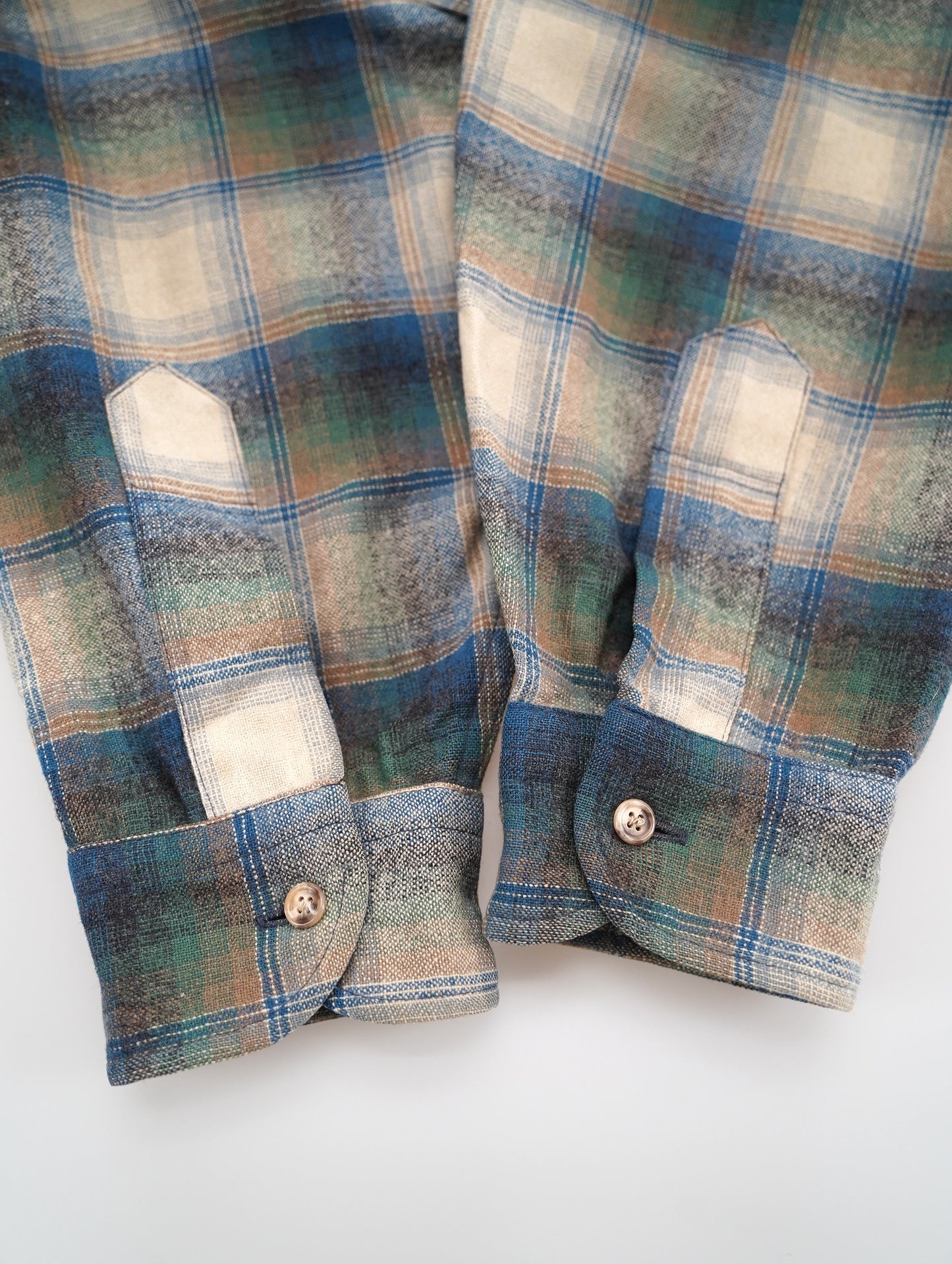 70s Pendleton check wool shirt