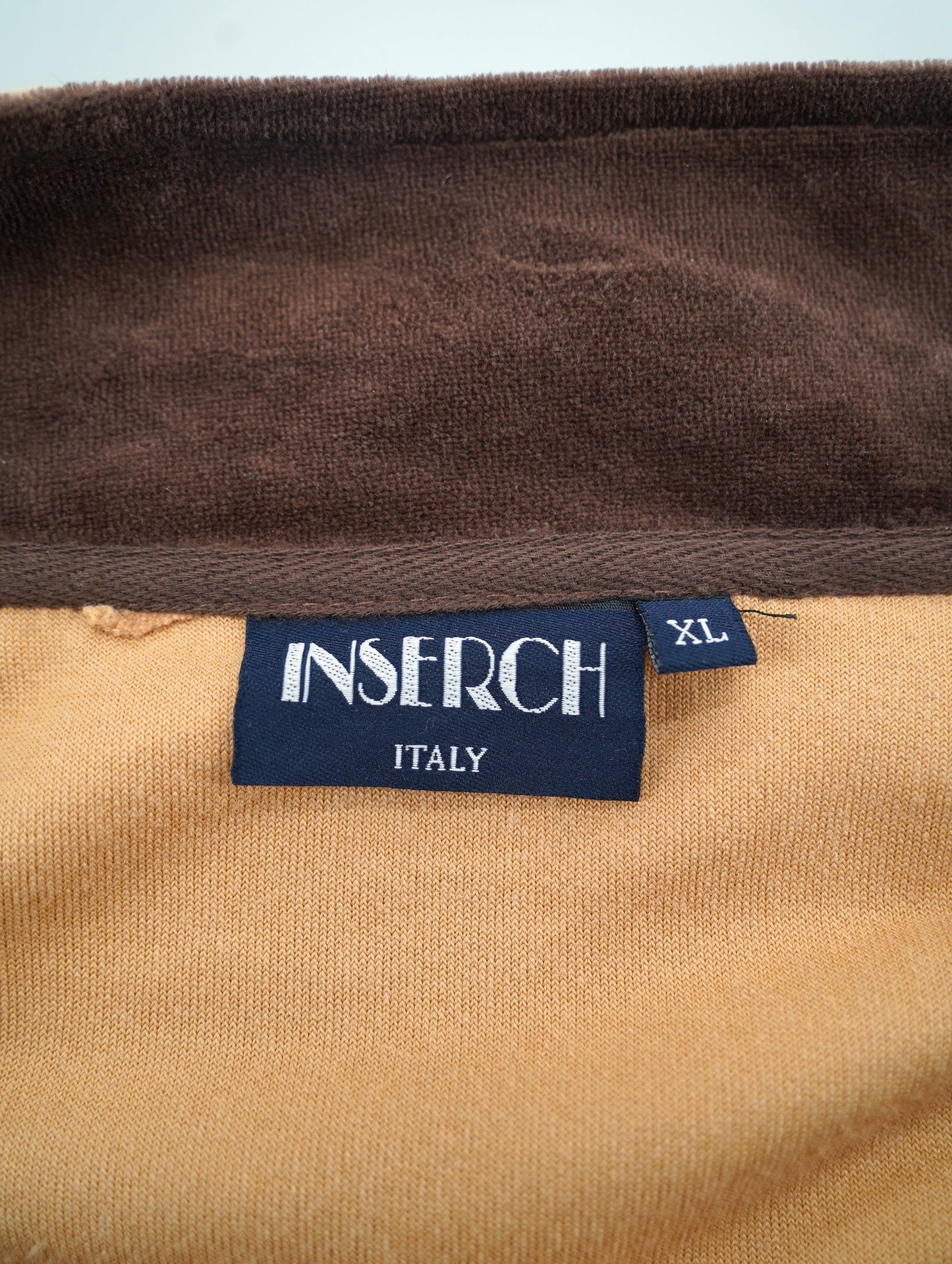 Italy velour track jacket