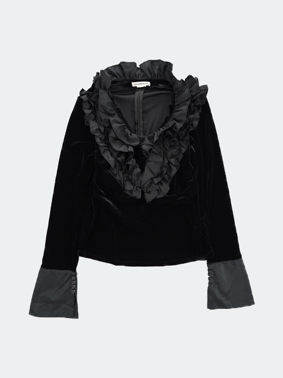 velours frill tops