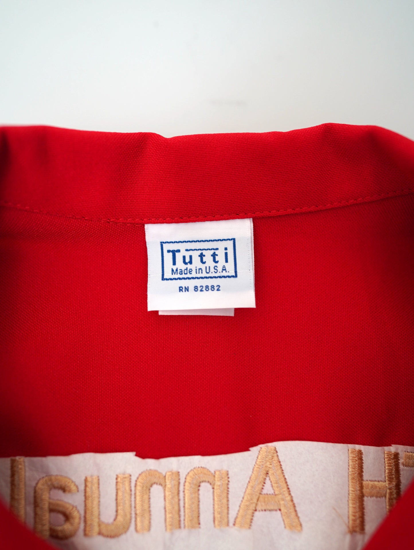 fire pattern bowling shirt