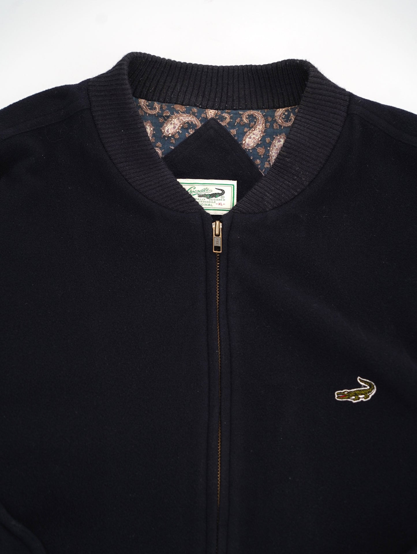 70s-80s Crocodile cashmere blend jacket