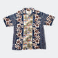 open coller aloha shirt