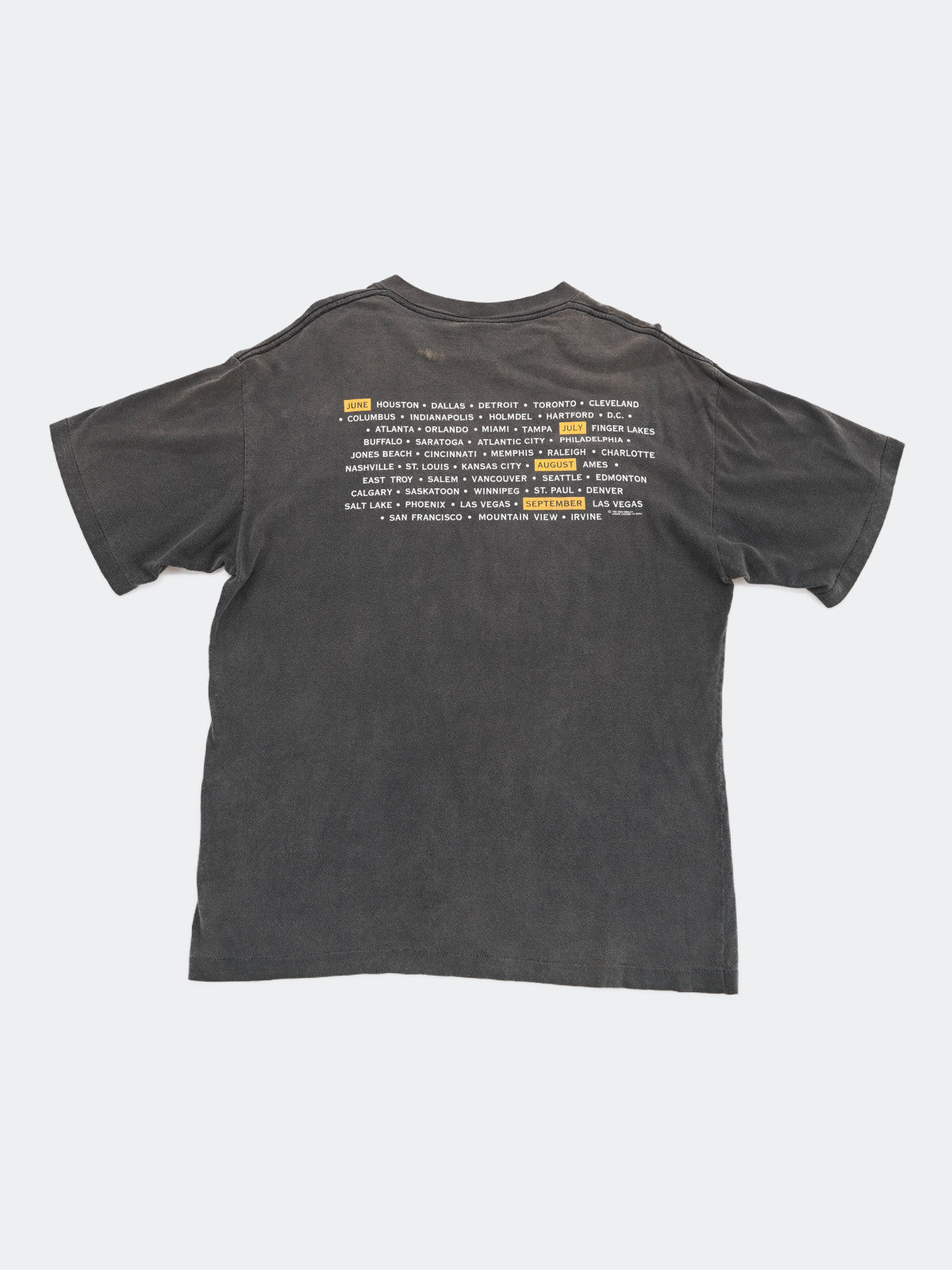 1991 Don Henley world tour tee