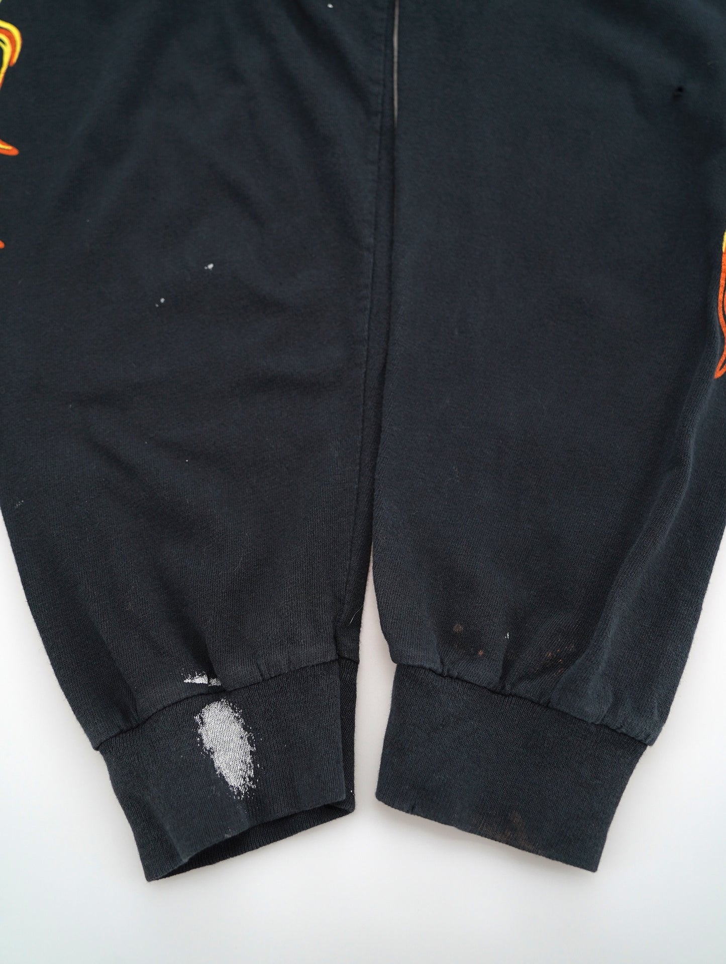 biker print long tee