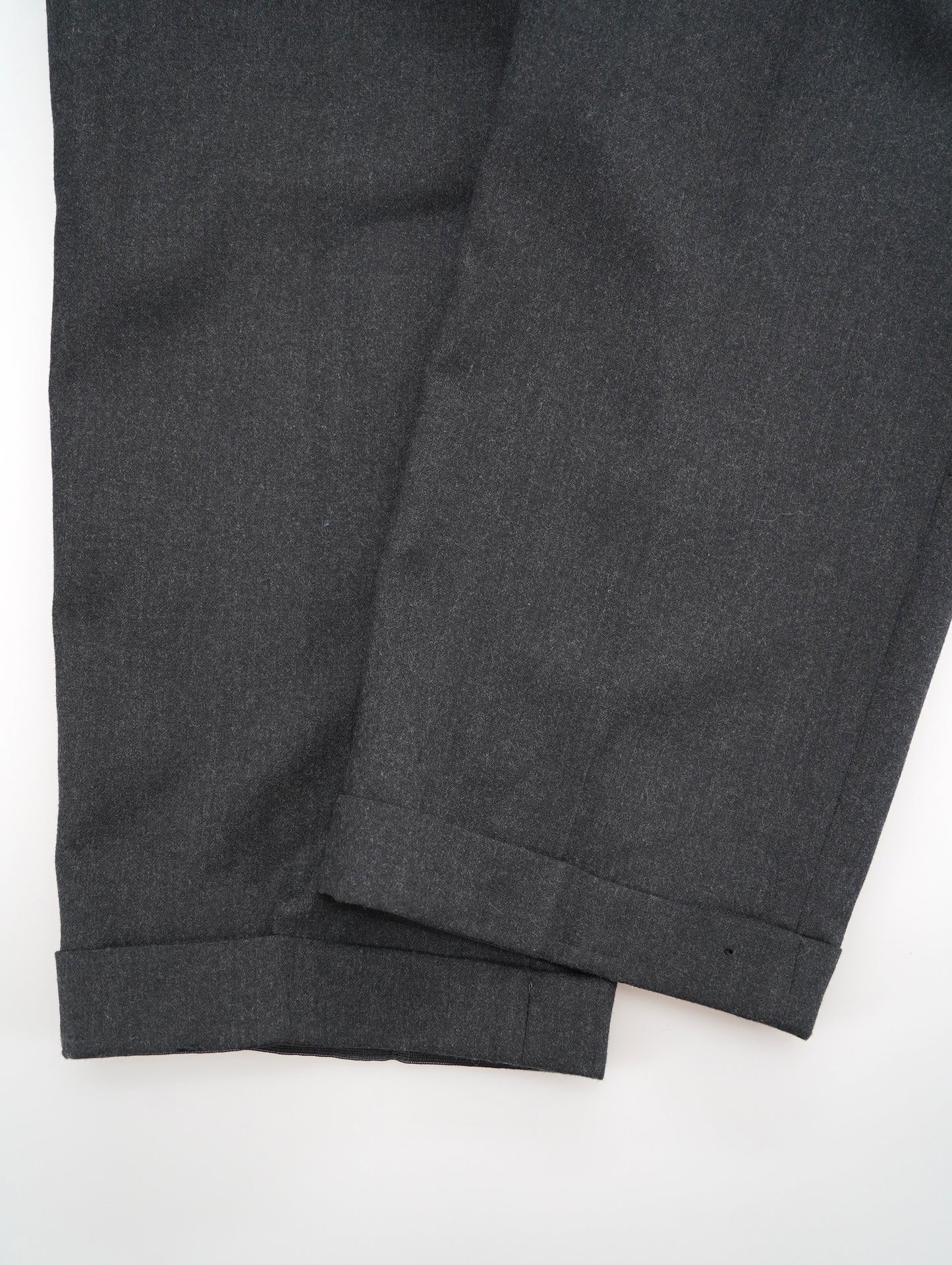 Italian extrafine merino wool pants