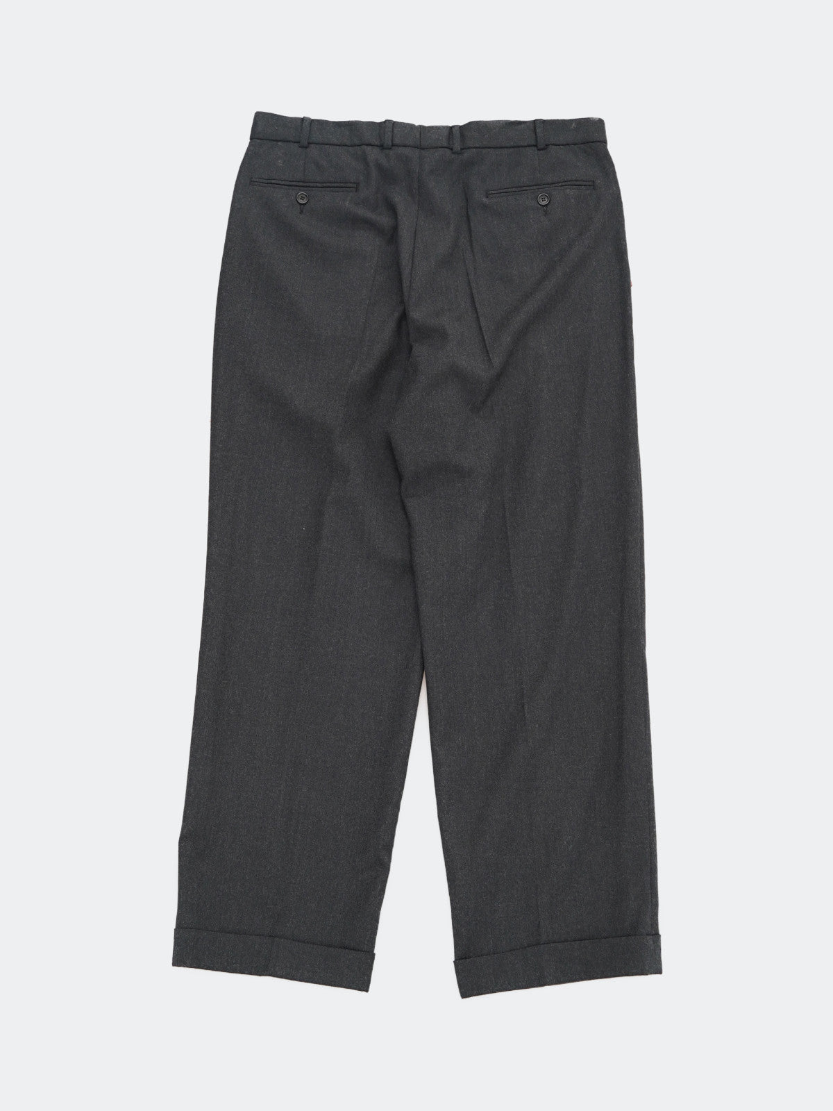 Italian extrafine merino wool pants