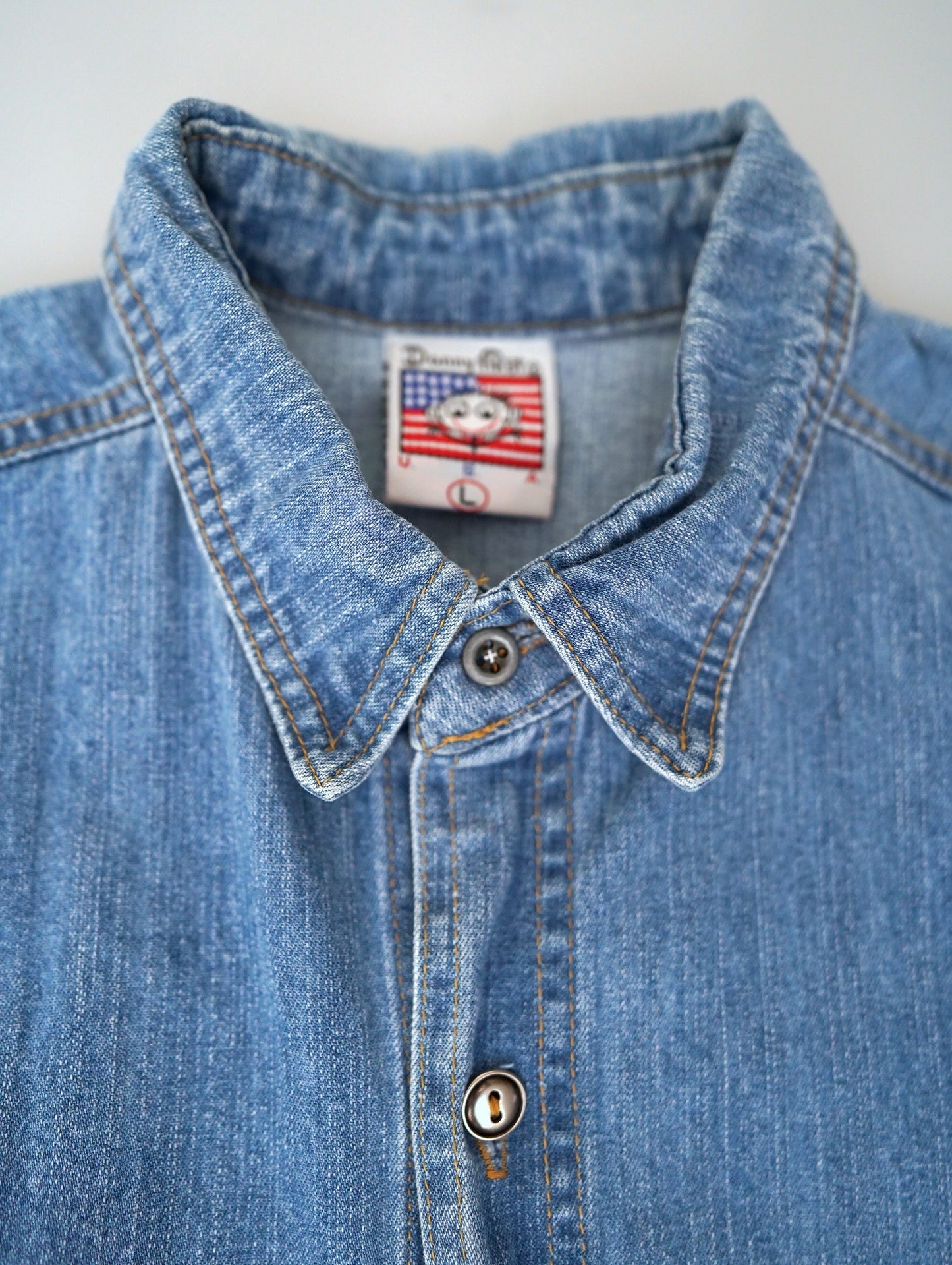 90s Danny first denim shirt