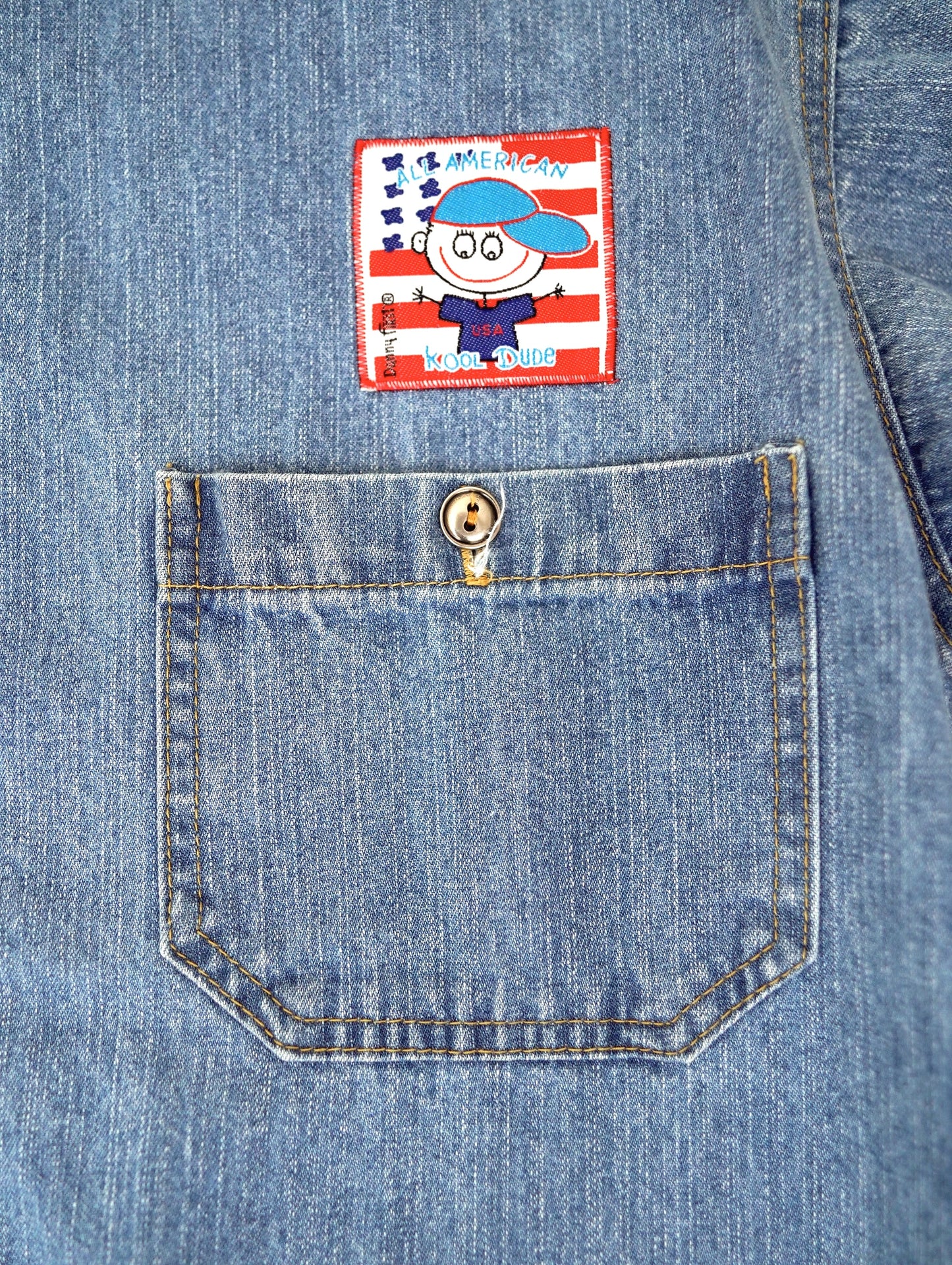 90s Danny first denim shirt