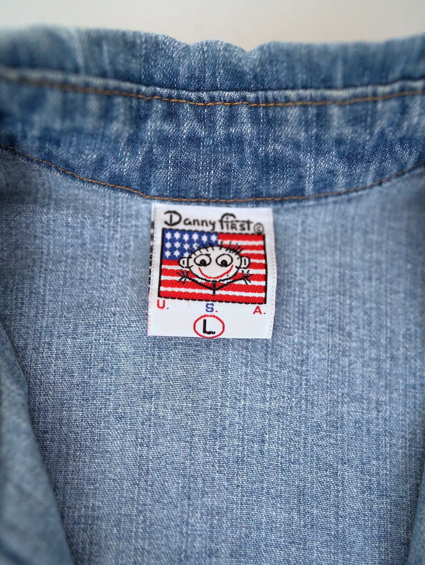 90s Danny first denim shirt